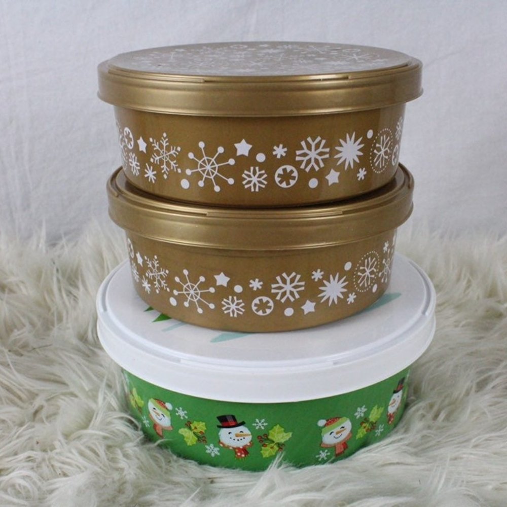 Christmas Bundle of cookie containers